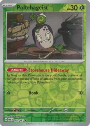 SV Twilight Masquerade 020/167 Poltchageist (Reverse Holo)