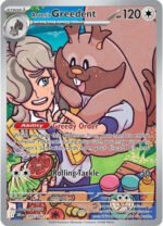 SV Destined Rivals 205/182 Arven's Greedent (Illustration Rare)