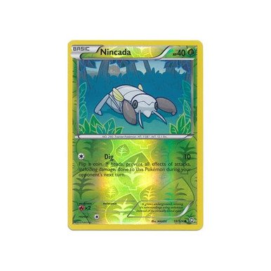 Dragons Exalted 10/124 Nincada (Reverse Holo)