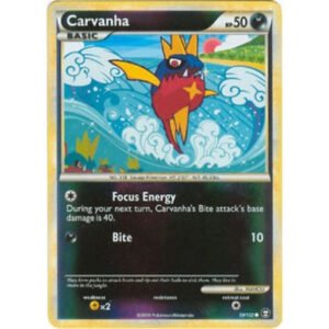 HS Triumphant 59/102 Carvanha (Reverse Holo)