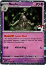 SV Shrouded Fable 019/064 Dusclops (Prize Pack League Promo Cosmo Holo)