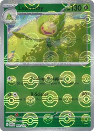 SV White Flare 003/086 Leavanny (POKE BALL Reverse Holo)