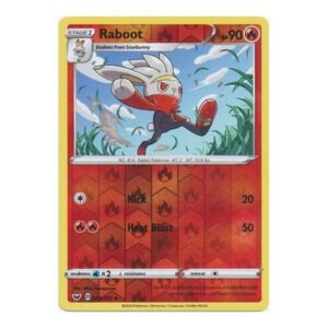 Sword & Shield (Base) 033/202 Raboot (Reverse Holo)