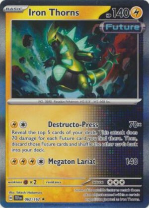 SV Temporal Forces 062/162 Iron Thorns (Holo)