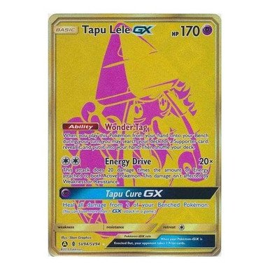 SM Guardians Rising SV94/SV94 Tapu Lele GX ((Hidden Fates Shiny Vault Secret Rare)