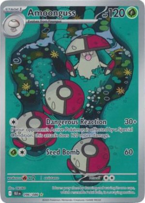 SV Black Bolt 096/086 Amoonguss (Illustration Rare)