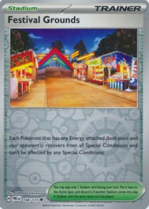 SV Prismatic Evolutions 108/131 Festival Grounds (Reverse Holo)