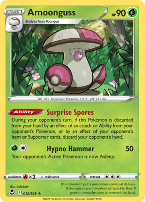 SWSH Silver Tempest 012/195 Amoonguss