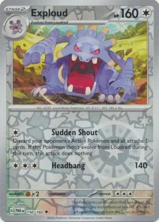 SV Paradox Rift 150/182 Exploud (Reverse Holo)