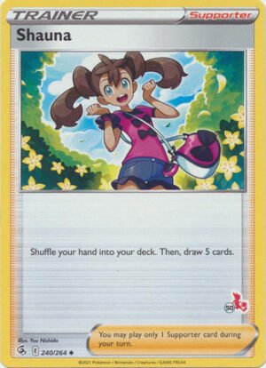 Fusion Strike 240/264 Shauna (Cinderace Symbol 50)