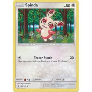 Sun and Moon (Base Set) 102/149 Spinda