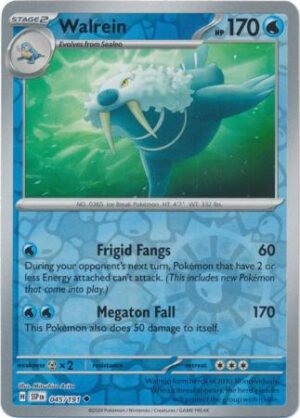 SV Surging Sparks 045/191 Walrein (Reverse Holo)