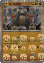 SV White Flare 054/086 Terrakion (MASTER BALL Reverse Holo)