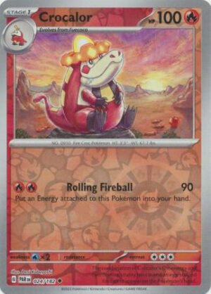 SV Paradox Rift 024/182 Crocalor (Reverse Holo)