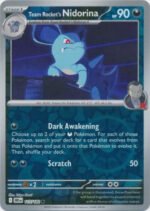 SV Destined Rivals 115/182 Team Rocket's Nidorina (Reverse Holo)