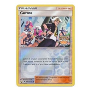 SM Burning Shadows 115a/147 Guzma (Regional League Promo Alternative Art)