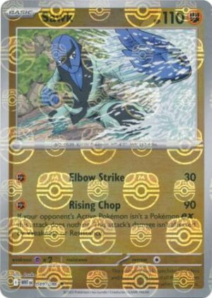 SV White Flare 049/086 Sawk (MASTER BALL Reverse Holo)