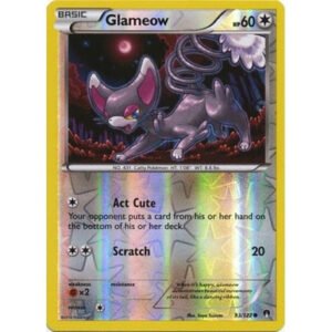 XY BREAKpoint 93/122 Glameow (Reverse Holo)