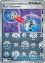 SV White Flare 085/086 Tool Scrapper (POKE BALL Reverse Holo)