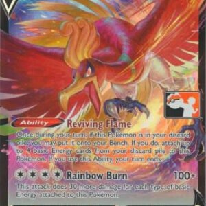 SWSH Silver Tempest 140/195 Ho-oh V (Prize Pack League Promo)