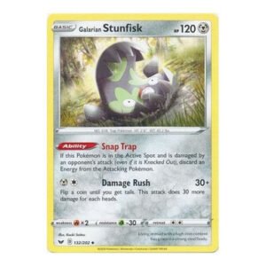 Sword & Shield (Base) 132/202 Galarian Stunfisk