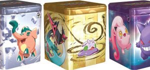Pokemon Stacking Tin - Bundle of 3 (Dragon, Psychic, Metal)