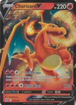 Brilliant Stars 017/172 Charizard V (Half Art)