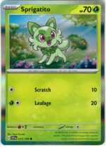 Scarlet & Violet (Base Set) 013/198 Sprigatito (Holo)