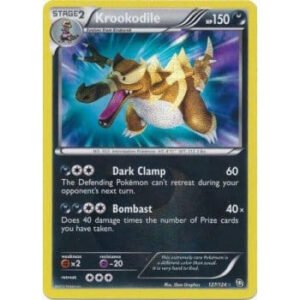 Dragons Exalted 127/124 Krookodile (Secret Rare)