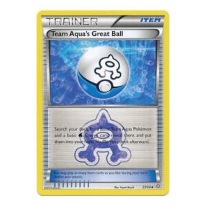XY Double Crisis 27/34 Team Aqua's Great Ball