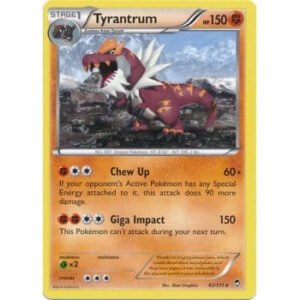 XY Furious Fists 62/111 Tyrantrum (Non-Holo)