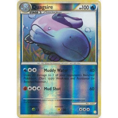 HeartGold & SoulSilver 9/123 Quagsire (Reverse Holo)