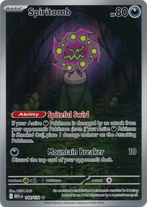 Mega Evolution 148/132 Spiritomb (Illustration Rare)