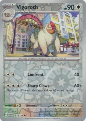 SV Paldea Evolved 161/193 Vigoroth (Reverse Holo)