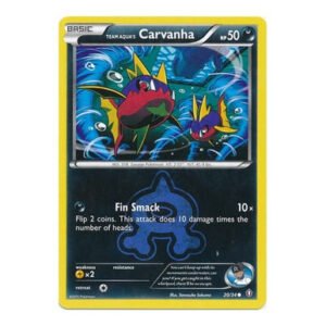 XY Double Crisis 20/34 Team Aqua's Carvanha