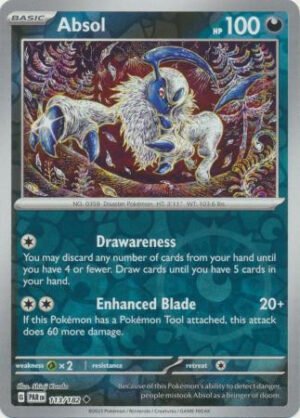 SV Paradox Rift 113/182 Absol (Reverse Holo)
