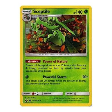 SM Celestial Storm 10a/168 Sceptile (Alternative Art Holo)