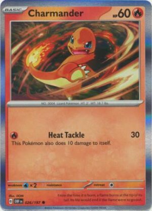 SV Obsidian Flames 026/197 Charmander (Holo)