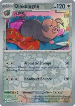 SV Journey Together 140/159 Oinkologne (Reverse Holo)