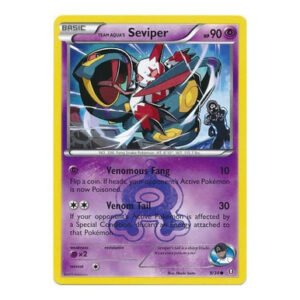 XY Double Crisis 9/34 Team Aqua's Seviper