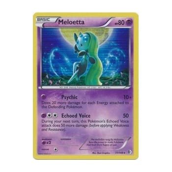 Boundaries Crossed 77/149 Meloetta (Holo)