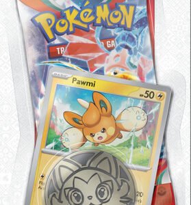 Scarlet and Violet Obsidian Flames 1 Pack Checklane Blister Pawmi
