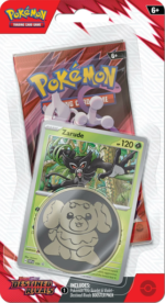 Scarlet and Violet Destined Rivals 1 Pack Checklane Blister Zarude
