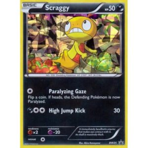 Black & White Promo BW25 Scraggy (Shatter Holo)
