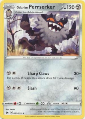 Crown Zenith 085/159 Galarian Perrserker
