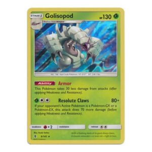 SM Guardians Rising 9/145 Golisopod (Holo)
