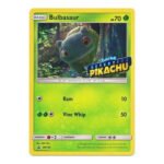 Sun & Moon Promo SM198 Bulbasaur (Detective Pikachu Stamp)
