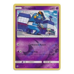 SM Burning Shadows 054/147 Croagunk (Reverse Holo)