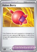 SV Prismatic Evolutions 111/131 Haban Berry