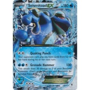 XY Furious Fists 20/111 Seismitoad EX (Half Art)